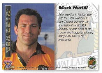 1995 Futera Rugby Union #20 Mark Hartill Back